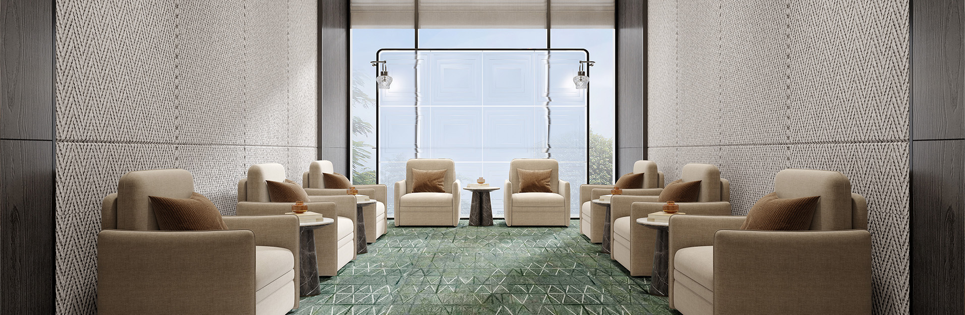 Luxury hotel coference room with custom furniture by BILIDO Furniture(Conrad Hotel-BILIDO Furniture Partners)